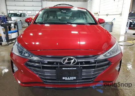 2019 Hyundai Elantra Sel из США, поврежденный, VIN KMHD84LF7KU805065